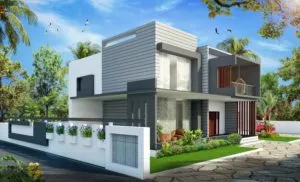 contemporary duplex