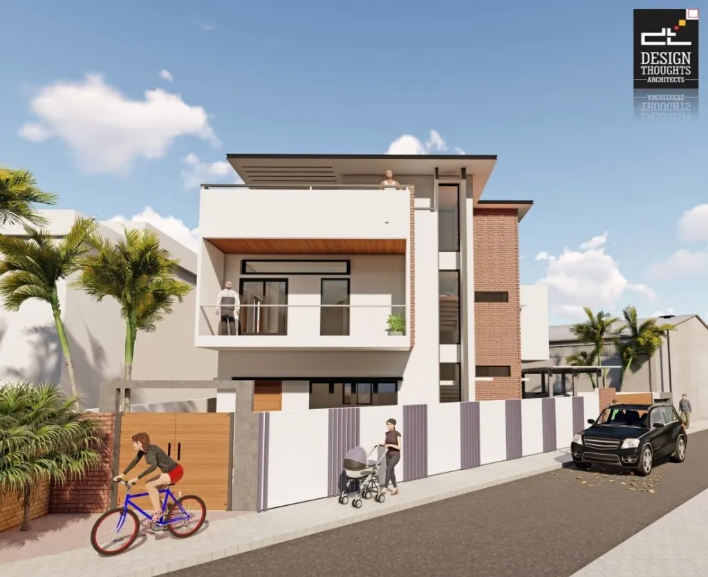 contemporary villa design triangle shaped contemporary villa