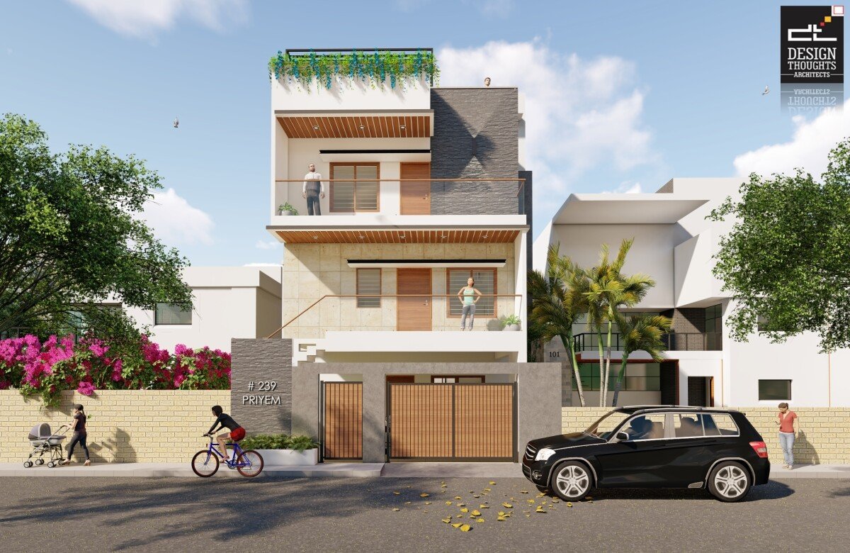 A Minimalist Adobe House Design