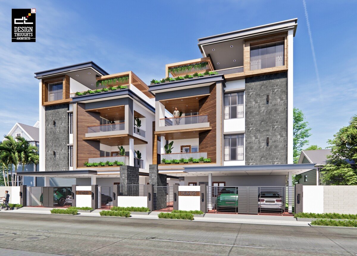 An Alluring Contemporary Twin House Design Design Thoughts An Alluring Contemporary Twin House Design Design Thoughts