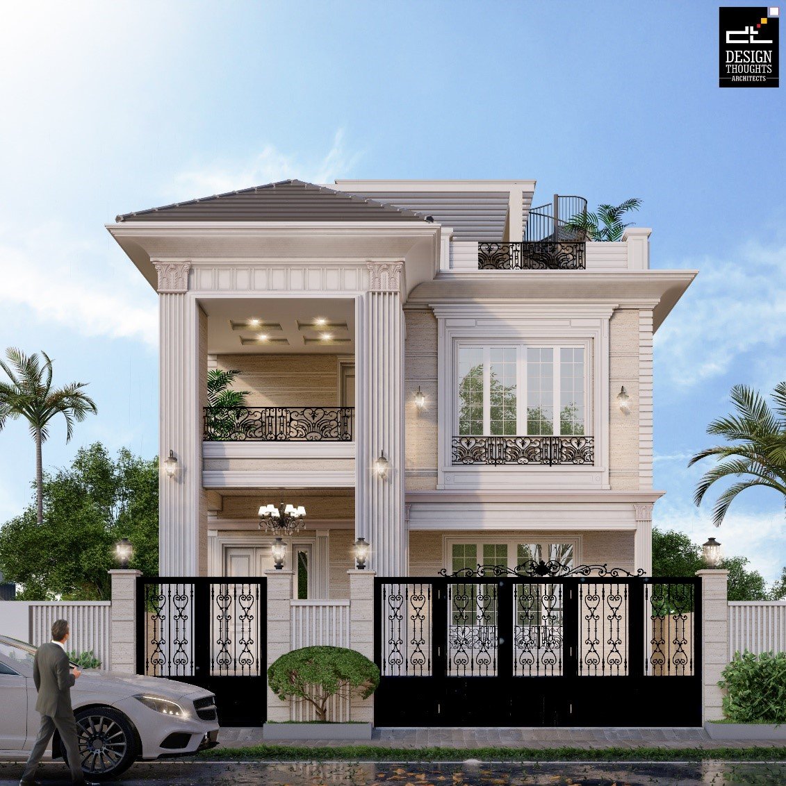 Best Residential Architects In Bangalore Design Thoughts   Neoclassical Architecture Design 