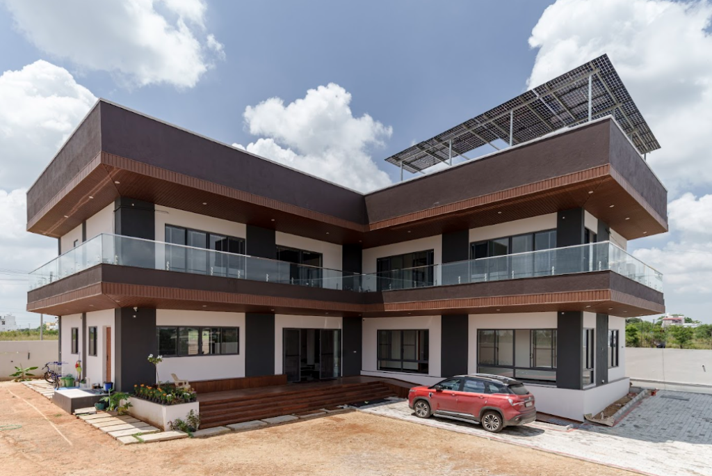 Use of solar panels