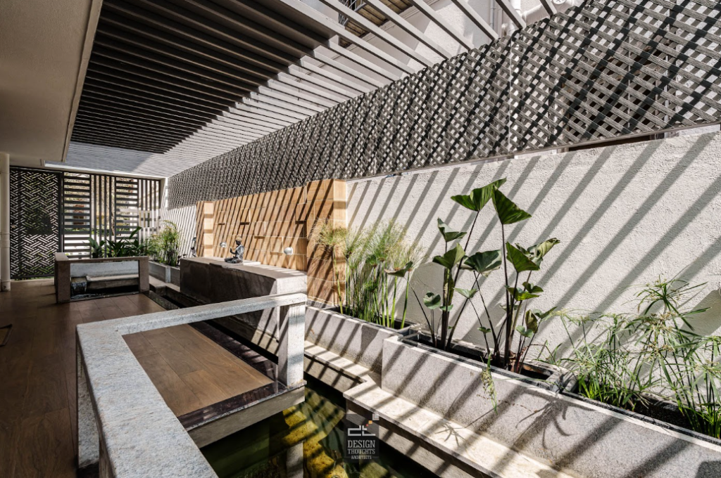 Water features within home