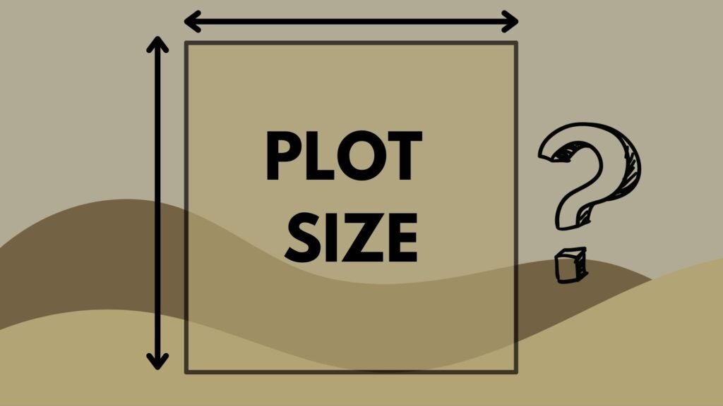 home plot size 