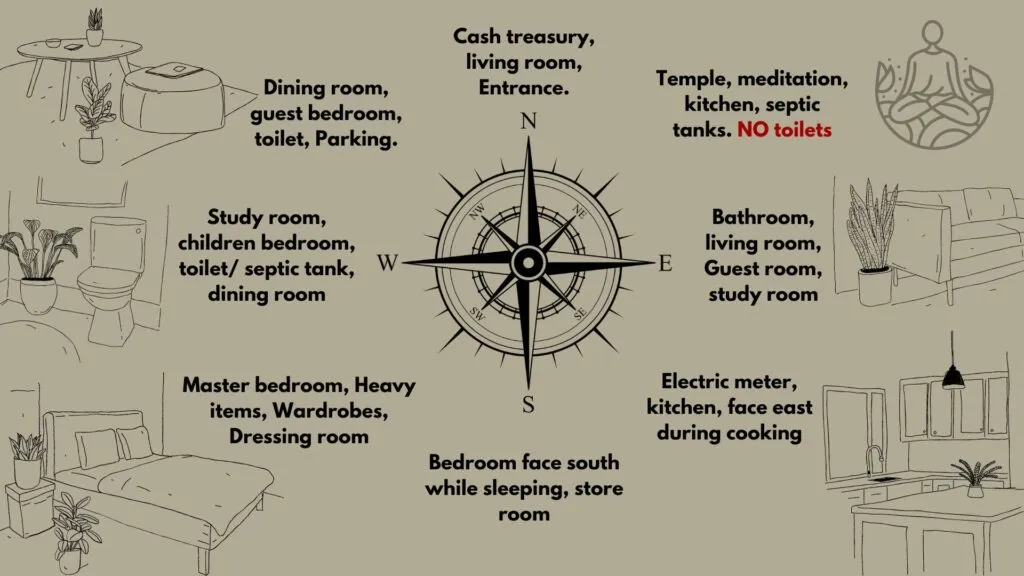 Vaastu tips for residential design