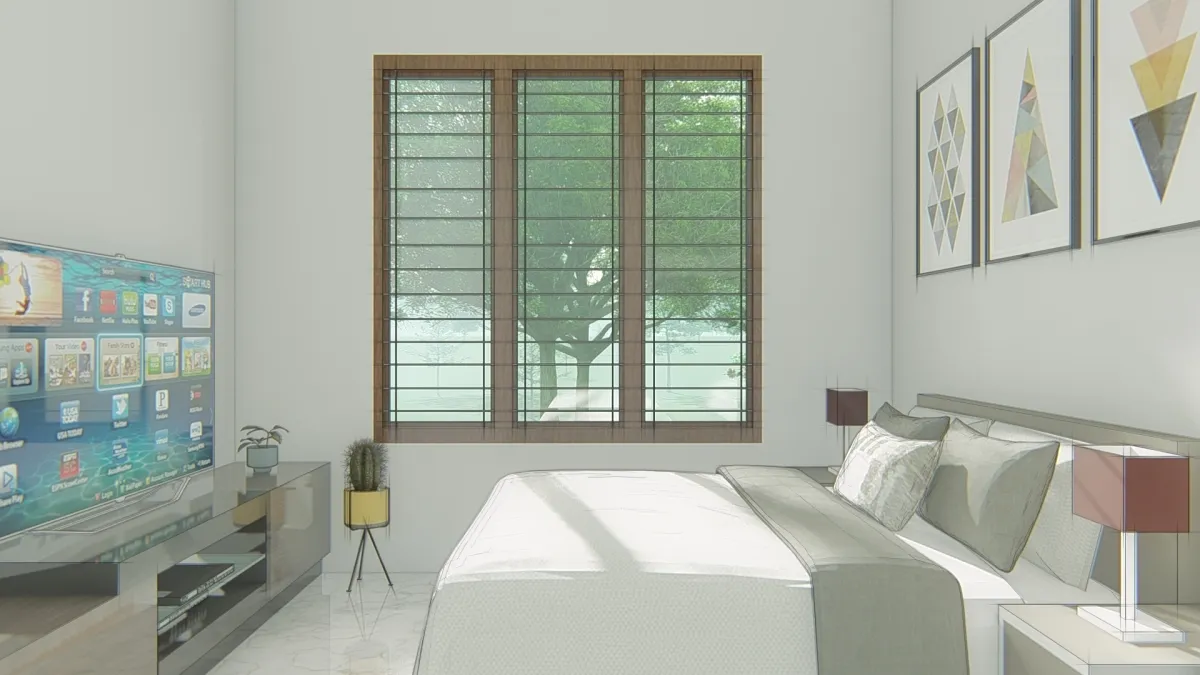 size of guest bedroom in 30*40 home