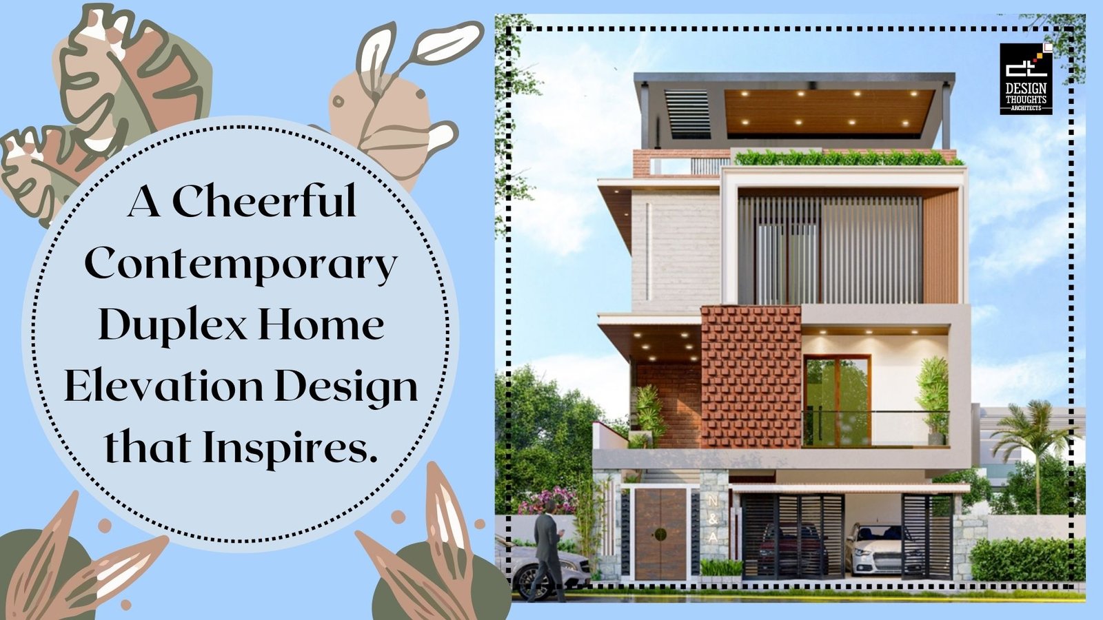 Contemporary Duplex Home Design