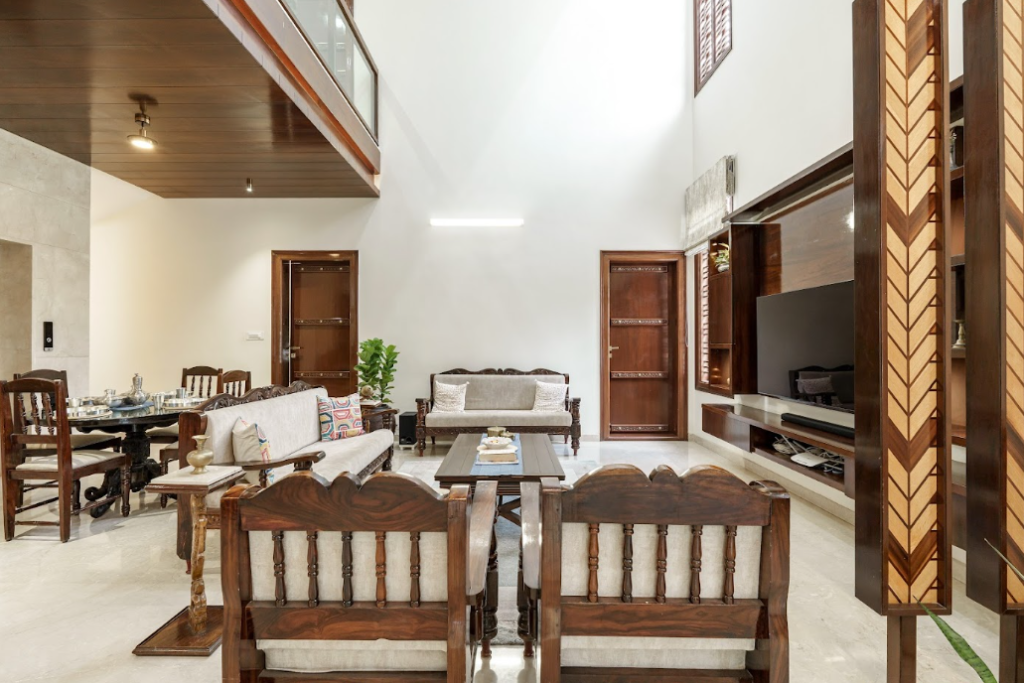 Every nook speaks architecture while it abides by Vastu
