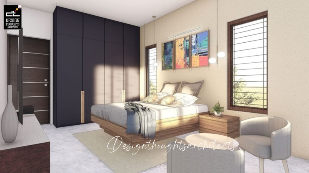 Modern House Master Bedroom