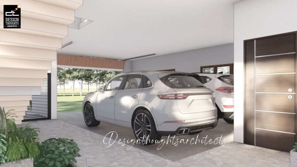 Modern House Parking 1