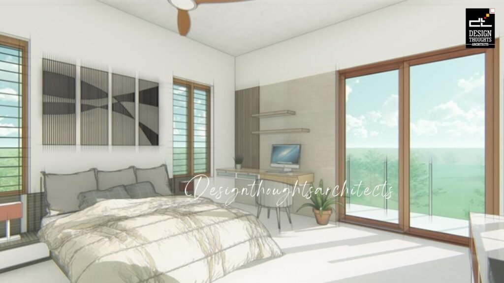 Bungalow design 30 x 50 Master bedroom