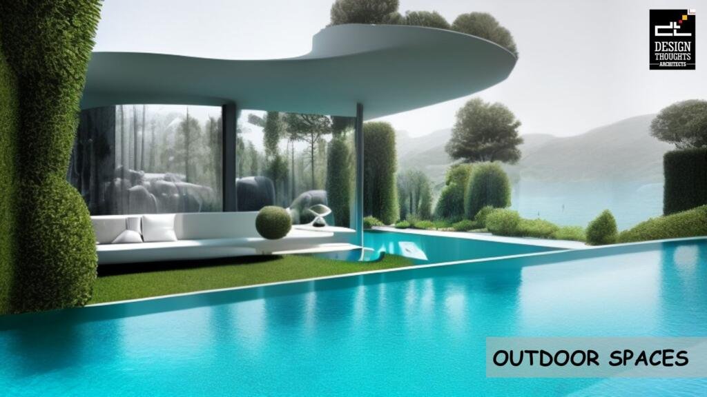 Modern Villa Design Outdoor Spaces