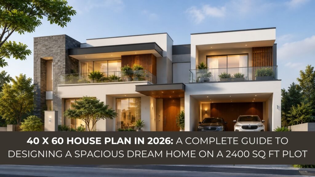 40 x 60 House Plan in 2026: A Complete Guide to Designing a Spacious Dream Home on a 2400 Sq Ft Plot