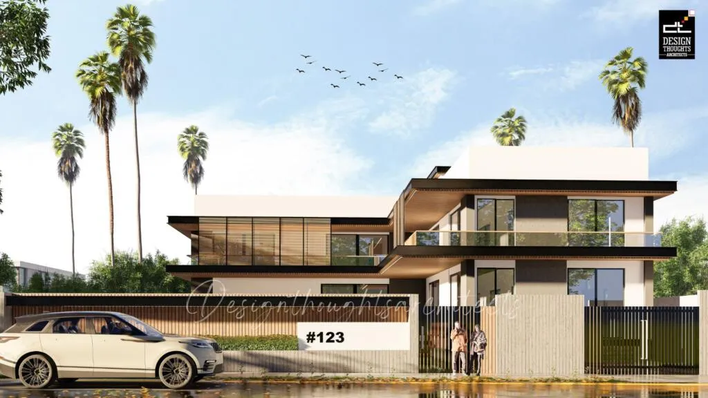 Luxury home Minimal style of architecture