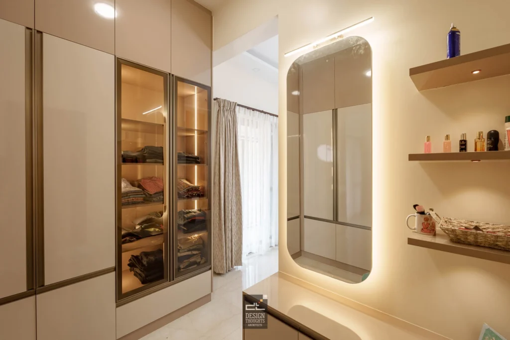 Mr Jaychandra walk in closet design thoughts architects