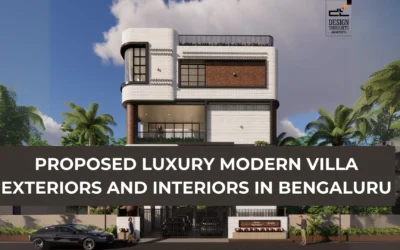 Proposed Luxury Modern Villa Exteriors and Interiors in Bengaluru