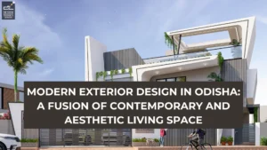 Modern Exterior design in odisha fusion of contemporary and aesthetic living space blog banner