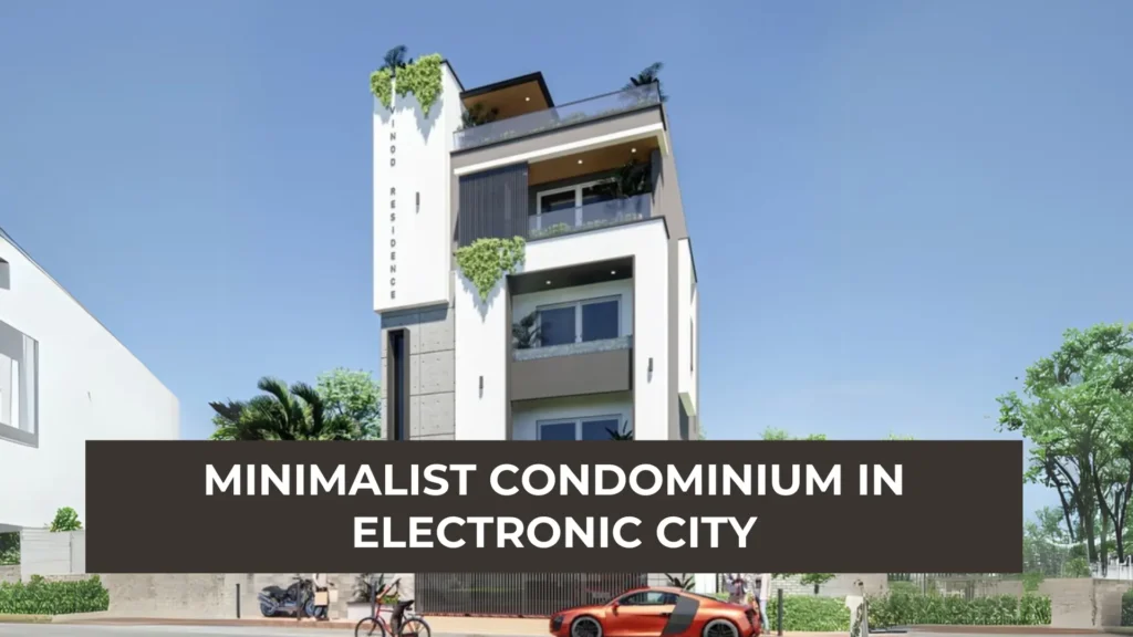 condominium minimalist in electronic city