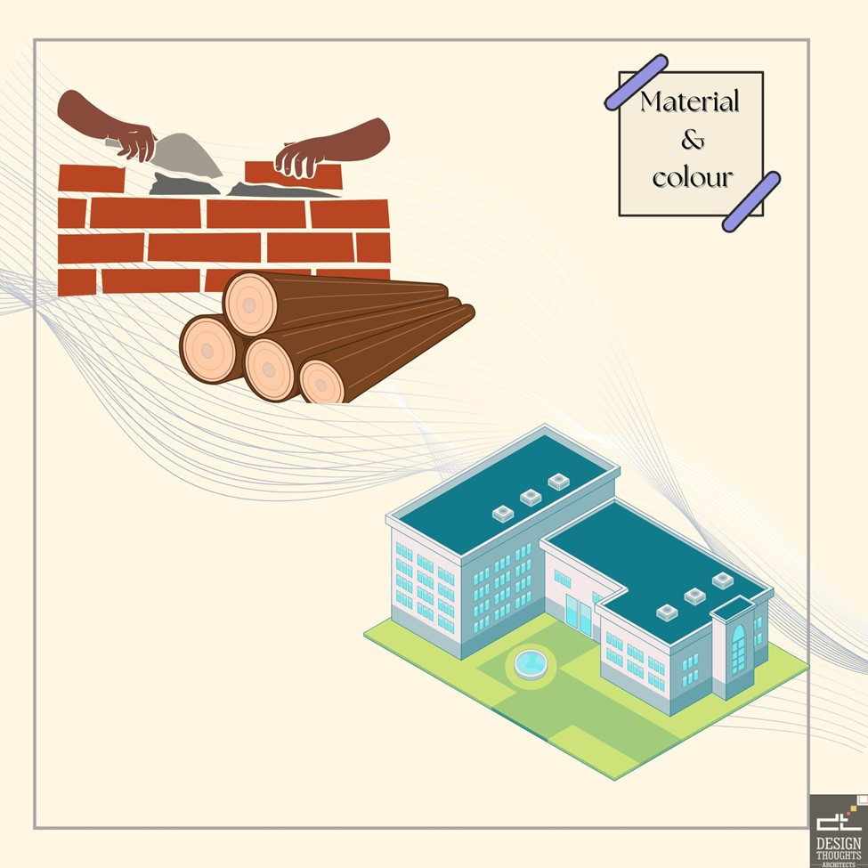 Architectural Design Stages Choice of materials and final elevation