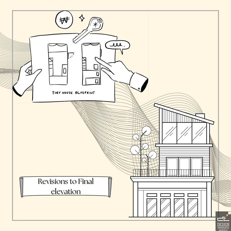 Architectural Design Stages Discussions and revisions