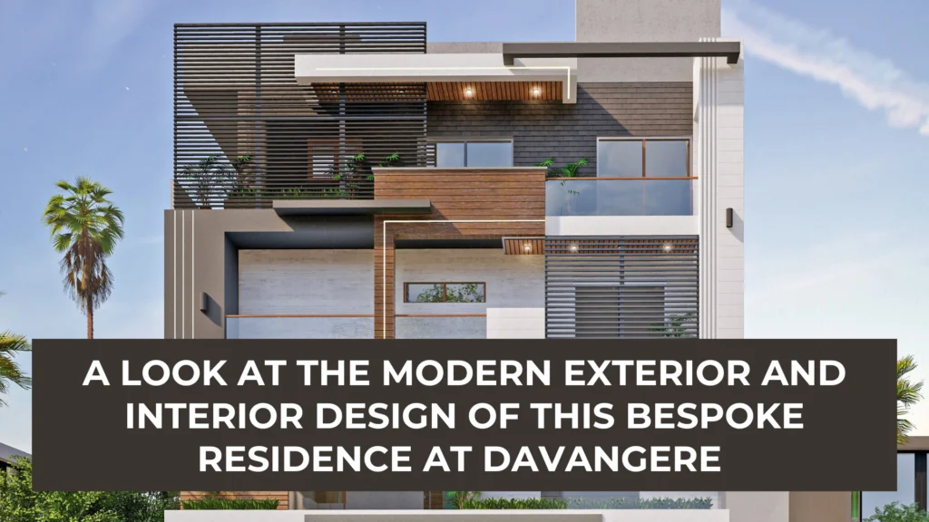 modern exterior design residence at davangere blog image banner