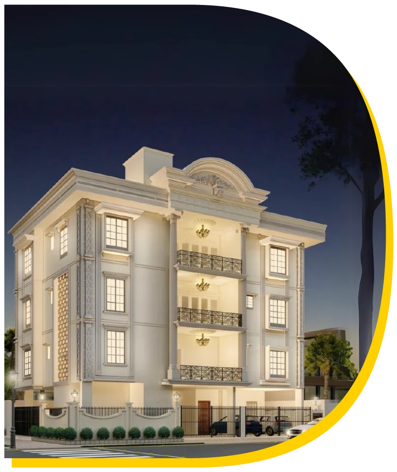 architecture-firm-india-residential-building-design Elegant residential project designed by Design Thoughts Architects, a leading architecture firm in India known for context-driven, execution-ready solutions