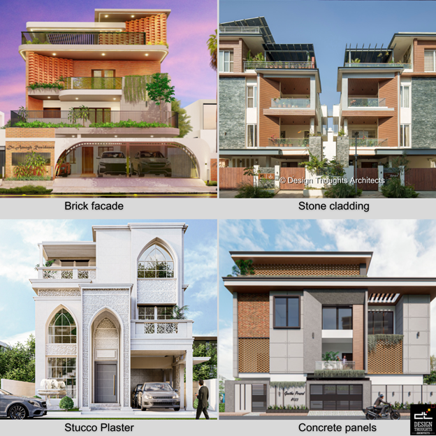 Best materials for home construction, including bricks, cement, and luxury finishes for your dream home.