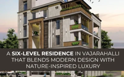 A Six-level Residence in Vajarahalli that Blends Modern Design with Nature-inspired Luxury