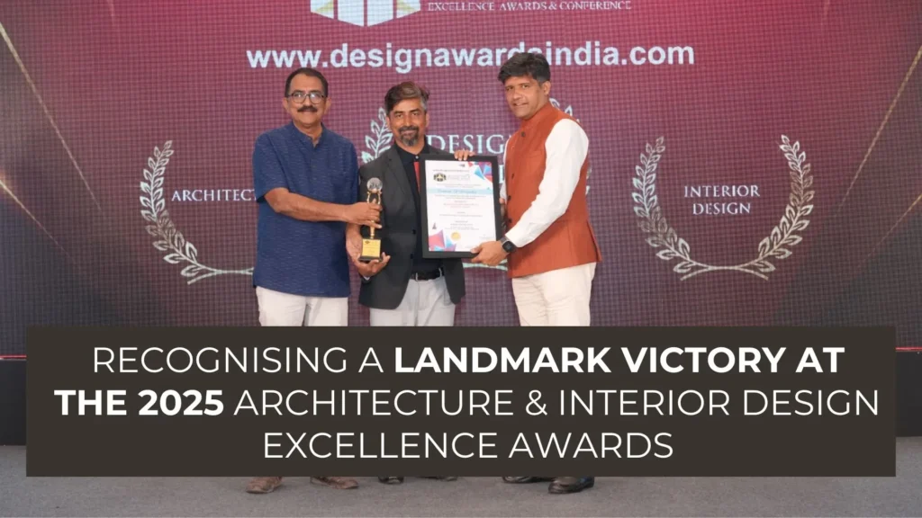 Recognising a landmark victory at the 2025 Architecture & Interior Design Excellence Awards banner image