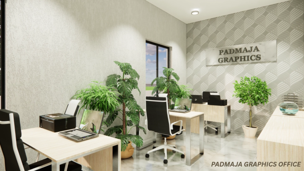 Convention hall and office design from the Rajajinagar commercial building plan