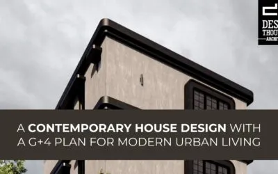 A Contemporary House Design with a G+4 Plan for Modern Urban Living