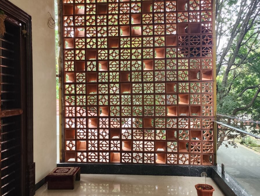 Jali wall work - Design Thoughts Architects